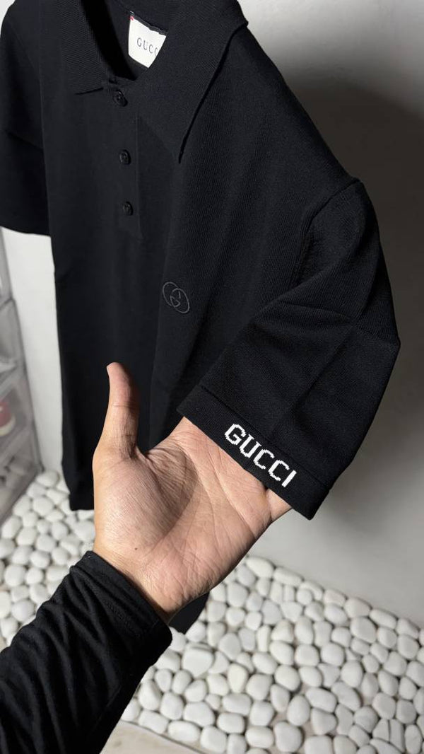 Gucci Premium Polo Knit T-Shirt 1779