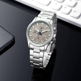 Seiko Prospex Police Tauriko silver gray