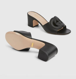 Gucci_GG_Cutout_Logo_Mid_Heel_Slide_Sandal_Black_Interlocking_G_With_OG_Box_&_Carry_Bag_1295-3