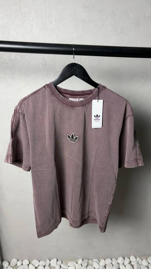 Adid. Premium Acid Wash Round Neck T Shirt 2116