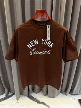 Essentials Oversized Imported Tshirt Brown