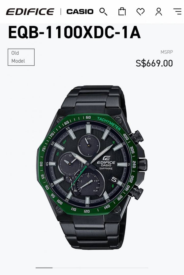 Casio Edifice Eqb-1100 D Japan