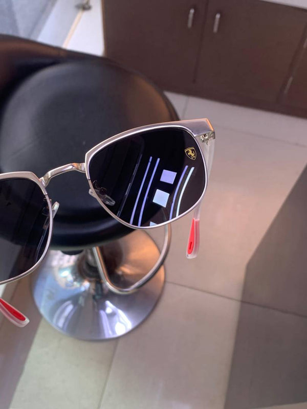 Rey ban 03 silver black white