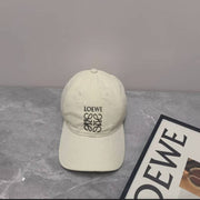 Loewe Denim Washed White Premium Unisex Cap With Safety Box