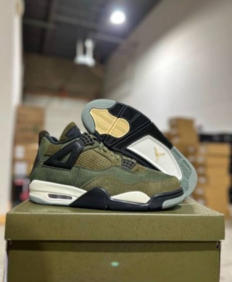 Nike ee air jordan 4 craft olive semi ua