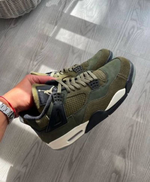 Nike ee air jordan 4 craft olive semi ua