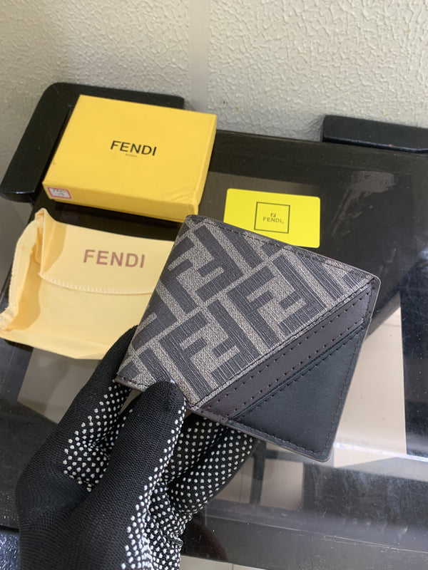 13 FENDY PRINTED PREMIUM QUALITY WALLET WITH BOX