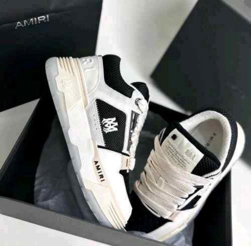 Amiri ma 1 white black