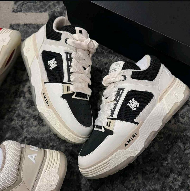 Amiri ma 1 white black
