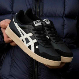 Asiccss. New Gel Japan S Black Cream Sneakers