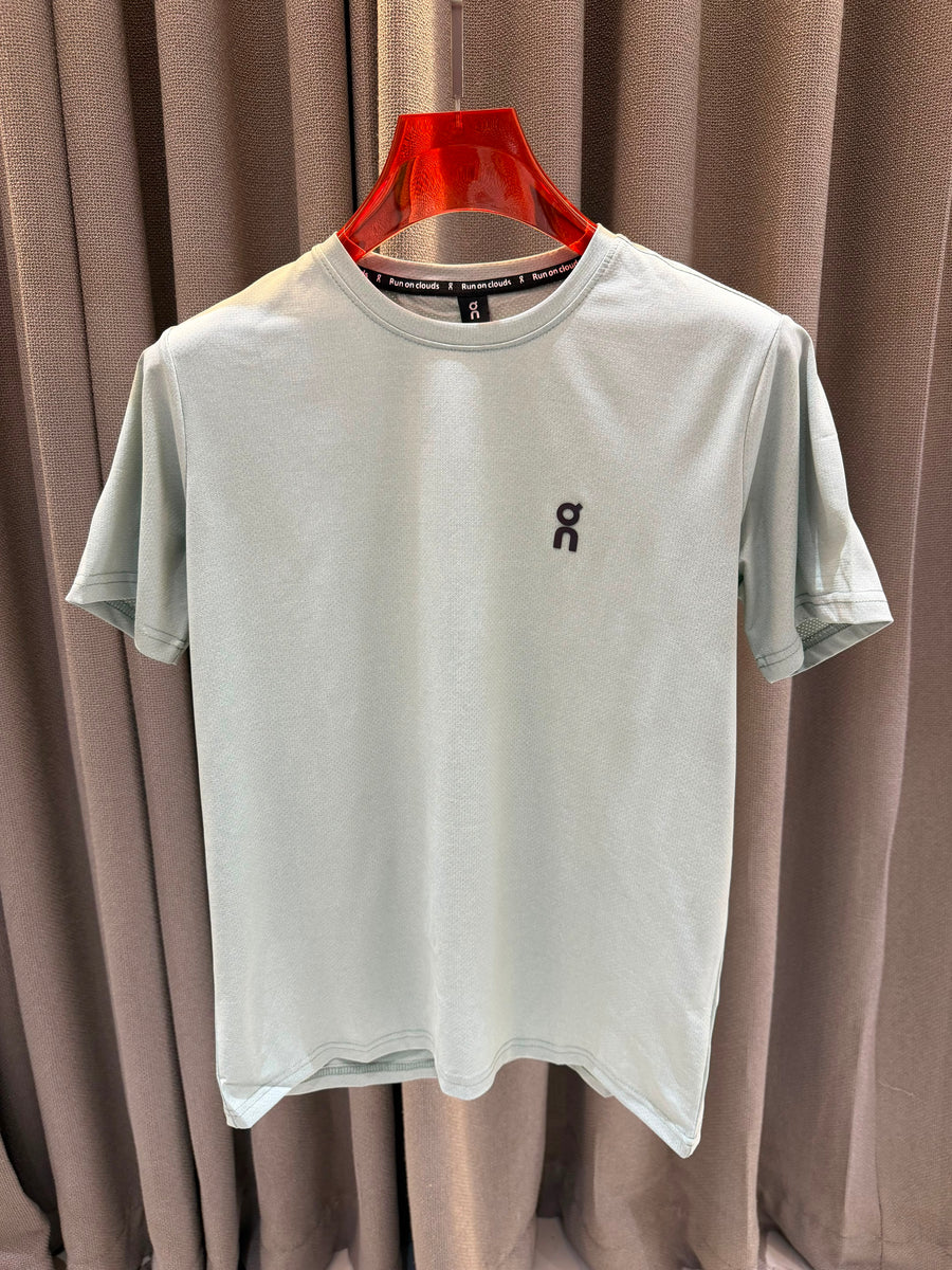 On Cloud Round Neck T-shirt Sky Green