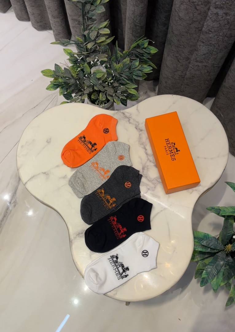 HERMEZS IMPORTED SOCKS 5 PLEASE SET