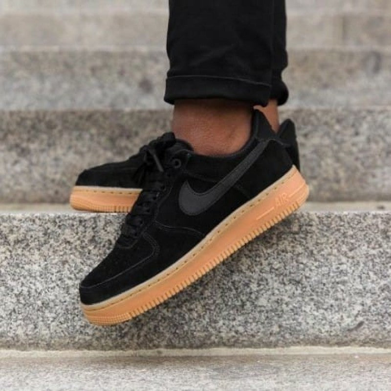 Nike airforce 07 black suede Fix