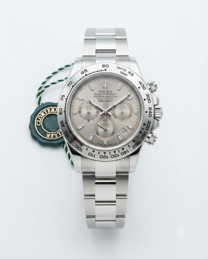 Rolex Daytona chronograph Full silver