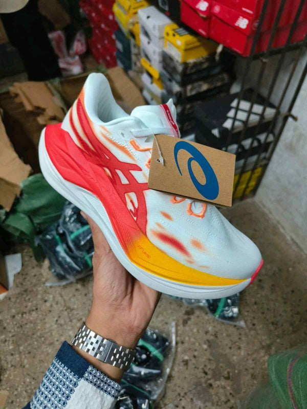 Asics Superblast 3 in the White Orange Glow 2715
