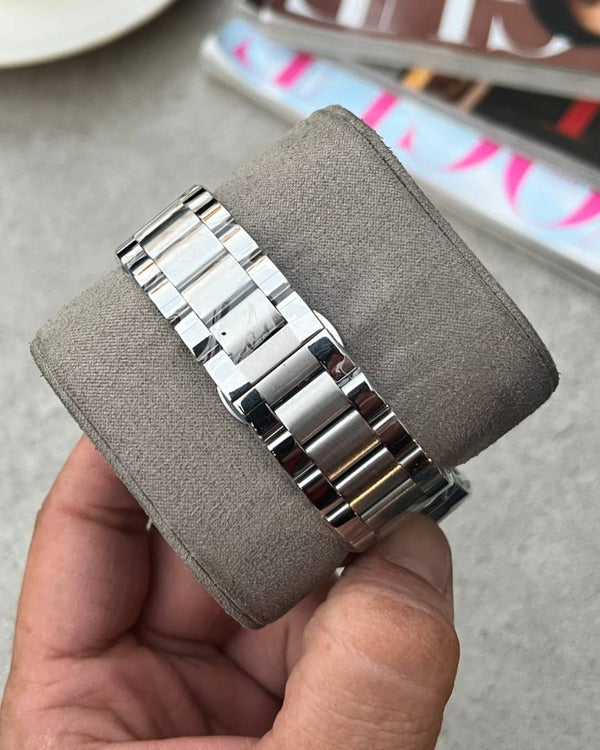 Fossil Heritage Automatic Silver Blue