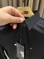 Versace Imported Stichless Black Korean Shirt