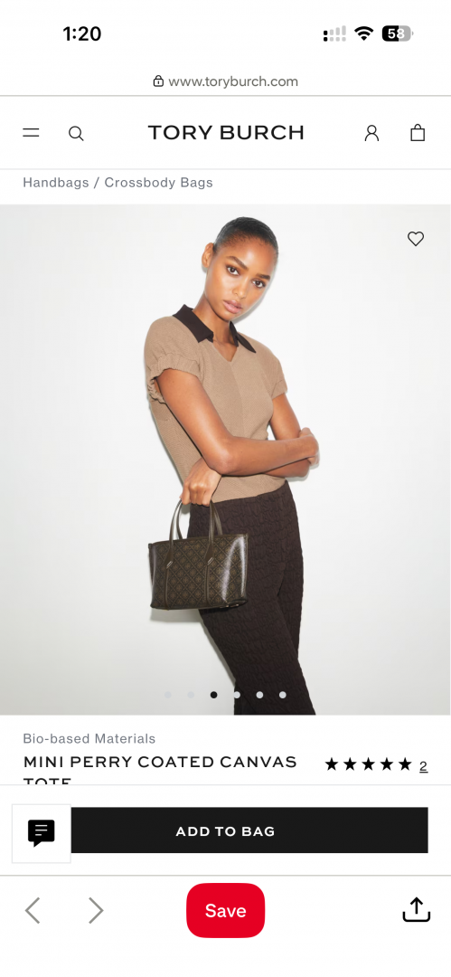 Toryy Burch Perry SmallTote Highend With OriginalMagnetBox DustCover
