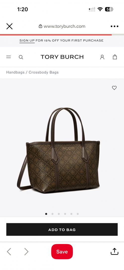 Toryy Burch Perry SmallTote Highend With OriginalMagnetBox DustCover