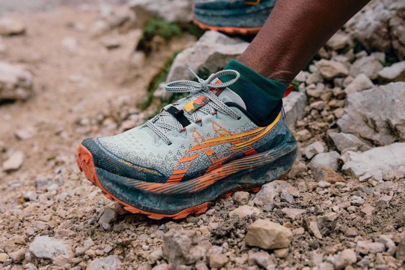 Asics Trabuco Max 4 Trail orange grey