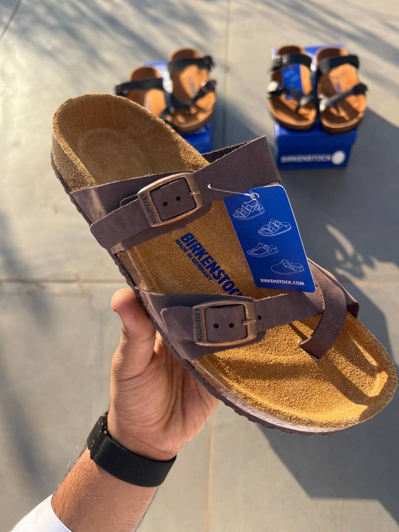 Birkenstock Mayari Birko Flor mocca