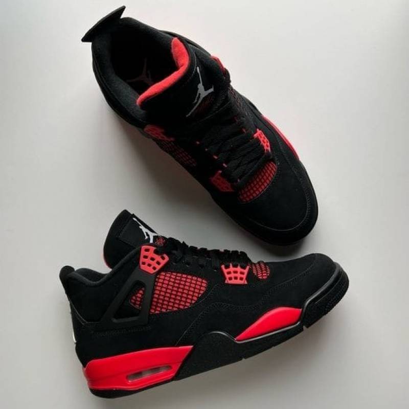 Nike Air Jordan Retro 4 Red Thunder 2025