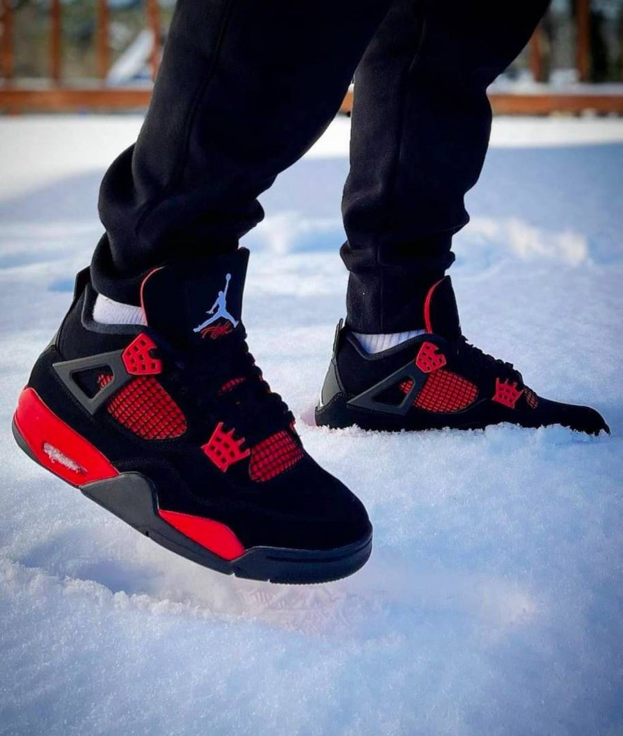 Nike Air Jordan Retro 4 Red Thunder 2025