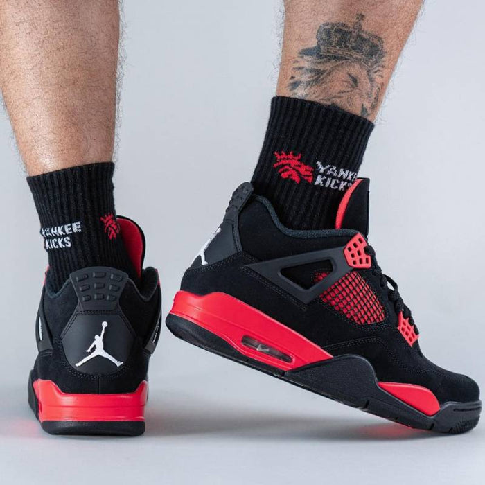 Nike Air Jordan Retro 4 Red Thunder 2025 style idea