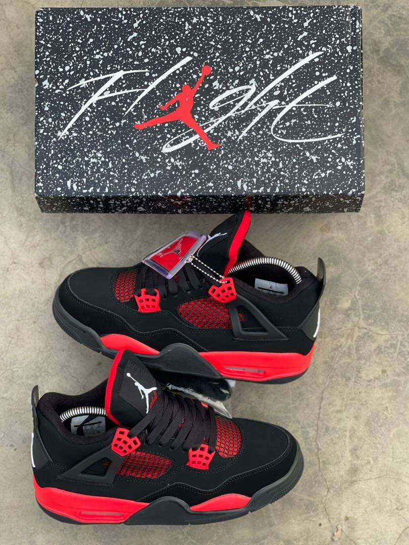 Nike Air Jordan Retro 4 Red Thunder 2025