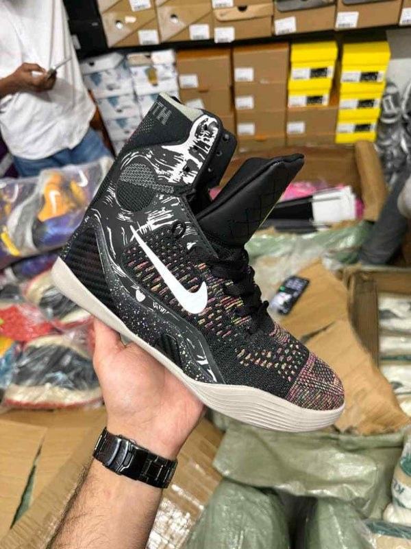 Nike Kobe 9 Elite Masterpiece Flyknit Cool Again 482.