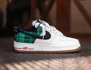 Nike AIRFORCE 1 07 LX PALE IVORY STADIUM GREEN PLAID