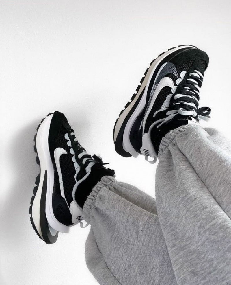 Nike Sacai X Vaporwaffle Black-White Fix 612