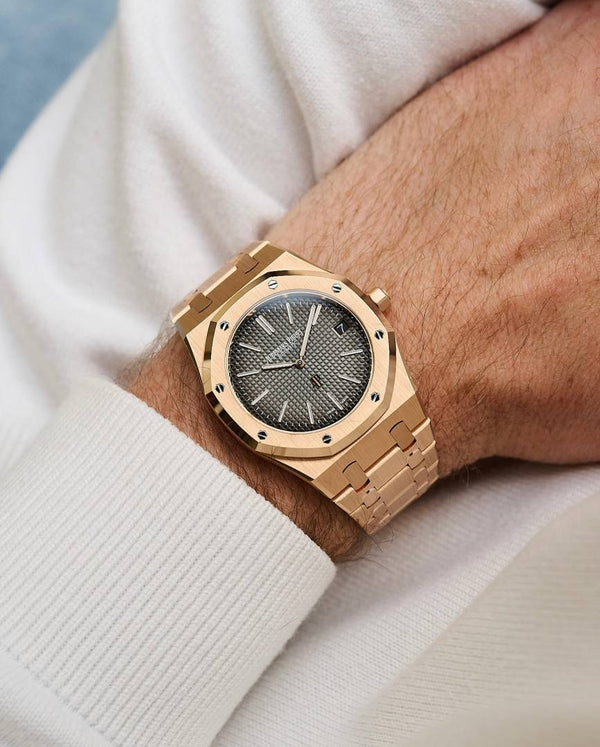 Audemars piguet royal Oak Quartz Copper-BlackAsh