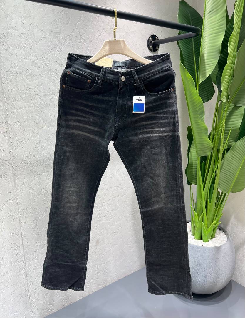 Ralph Lauren Bootcut Premium Imported Fabric Denim With Back Pocket Embroidered Work Logo 4582