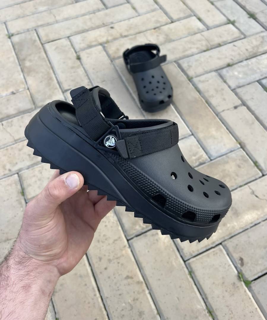 Crocs Classic Hiker Clogs All black