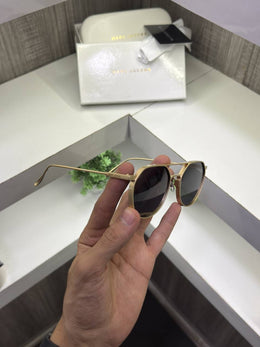 Marc Jacobs Black Gold Sunglass