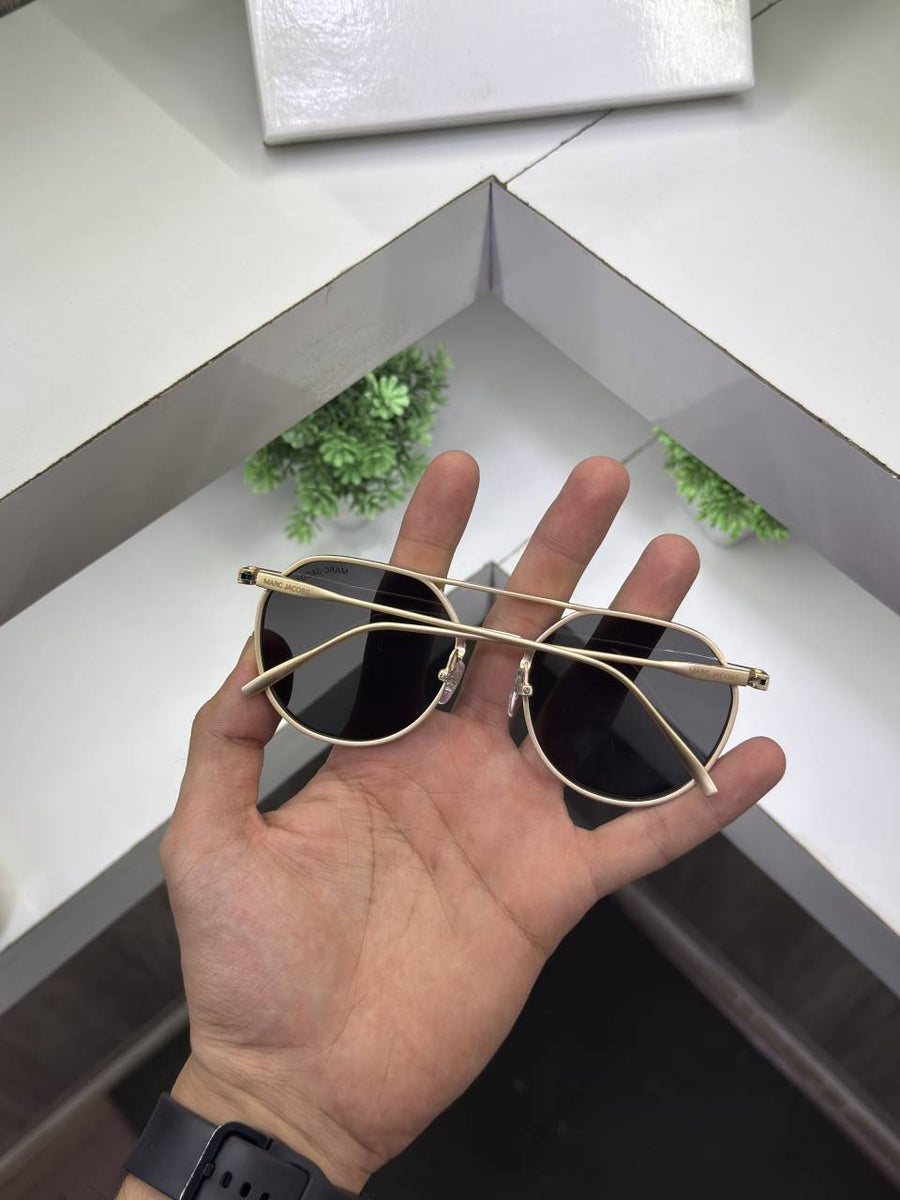 Marc Jacobs Black Gold Sunglass
