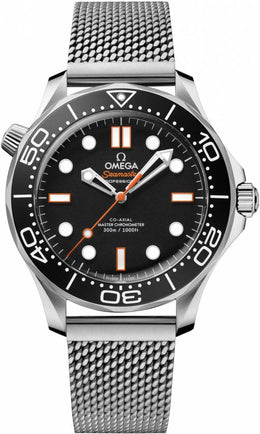Omega Seamaster Diver 300 Automatic silver Black orange niddle