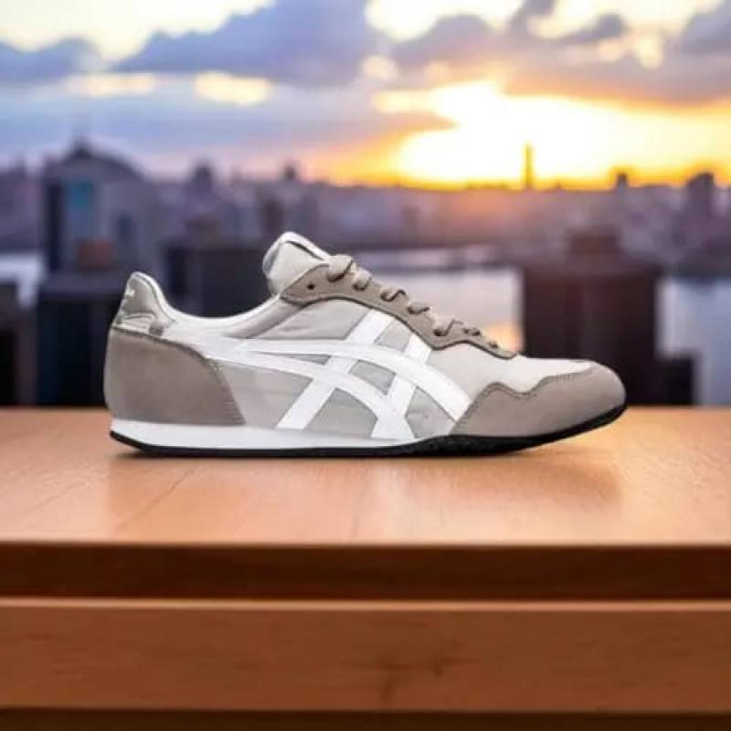 SERRANO OYSTER GREY WHITE Sneakers For Mens