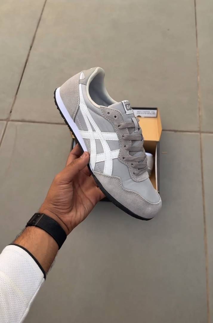 SERRANO OYSTER GREY WHITE Sneakers For Mens