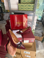 Valentino_Pump_Heel_Elegant_Womens_Wine_Patent_Leather_With_Black_Knot_With_OG_Box_&_Carry_Bag_933-V9_Wine