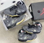 Air Jordan 5 Muslin X Of White