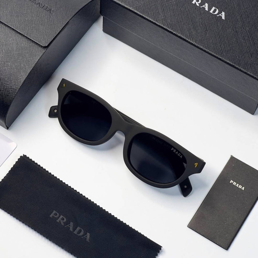 Prada 095 matt black gold