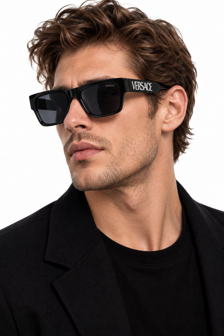 Versace 4430 Shine Black White
