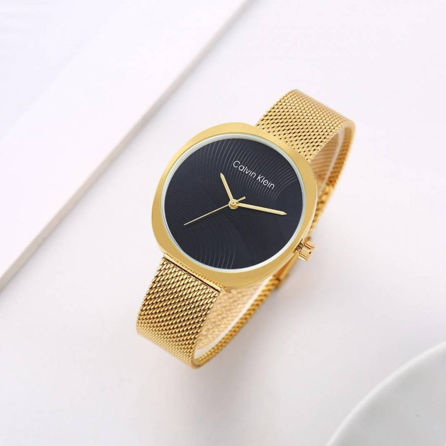 Calvin Kline Sculpt Gold-Black