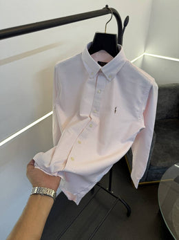 Ralph lauren pink imported oxford lining shirt