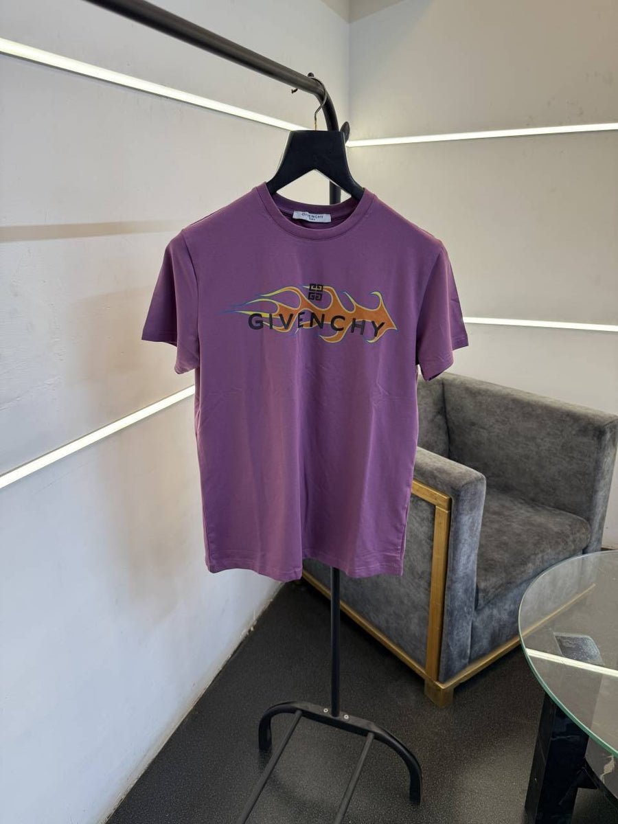Givench y lavender imported round neck tshirt sale