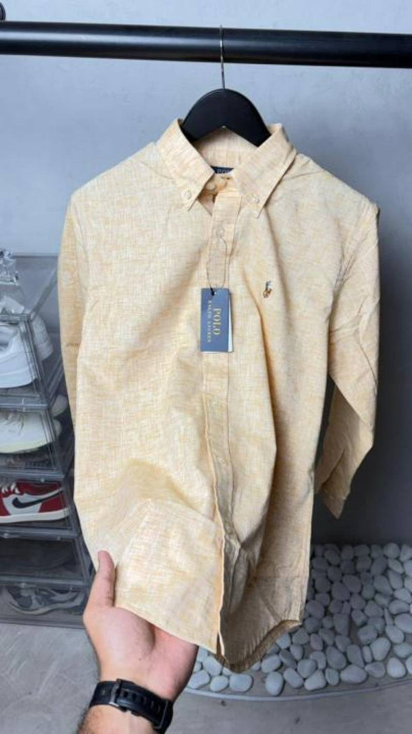 Ralph Lauren Premium Linen High Quality Shirts 2509
