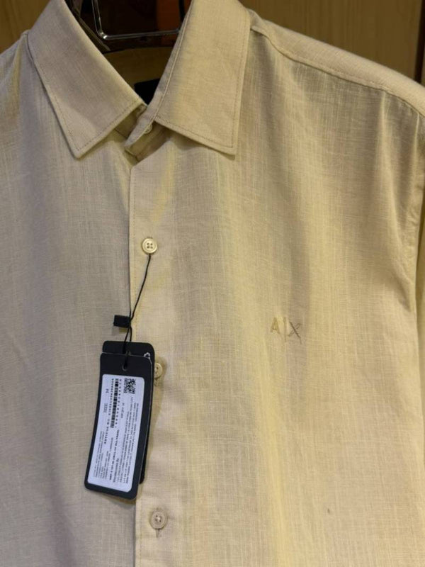 Armani Exchange IMPORTED STORE ARTICLE SHIRT LEELAN FABRIC