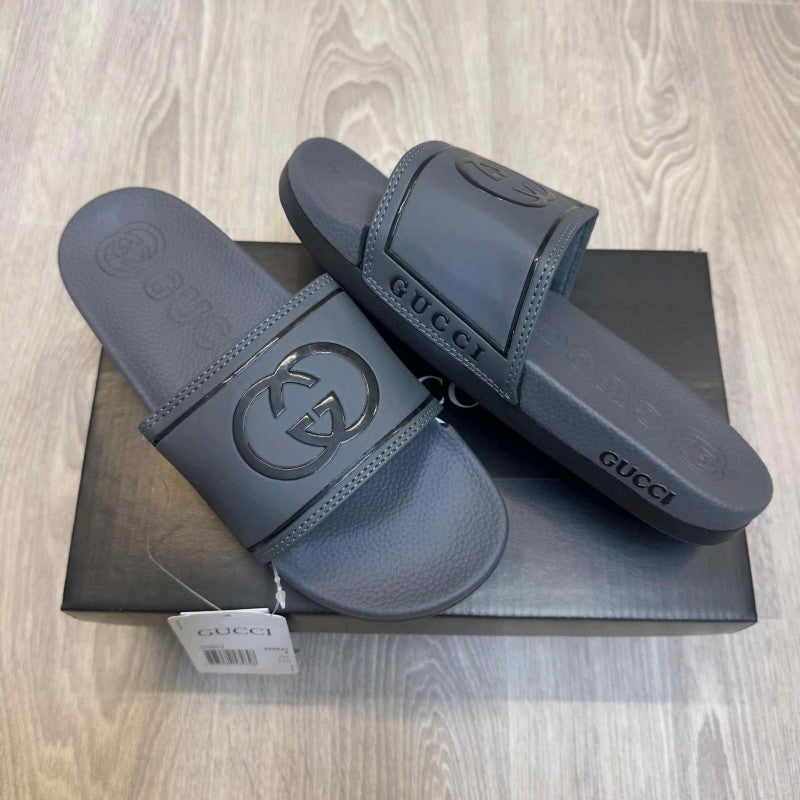 Gucci GG Soft Comfort Premium Grey Flip Flop